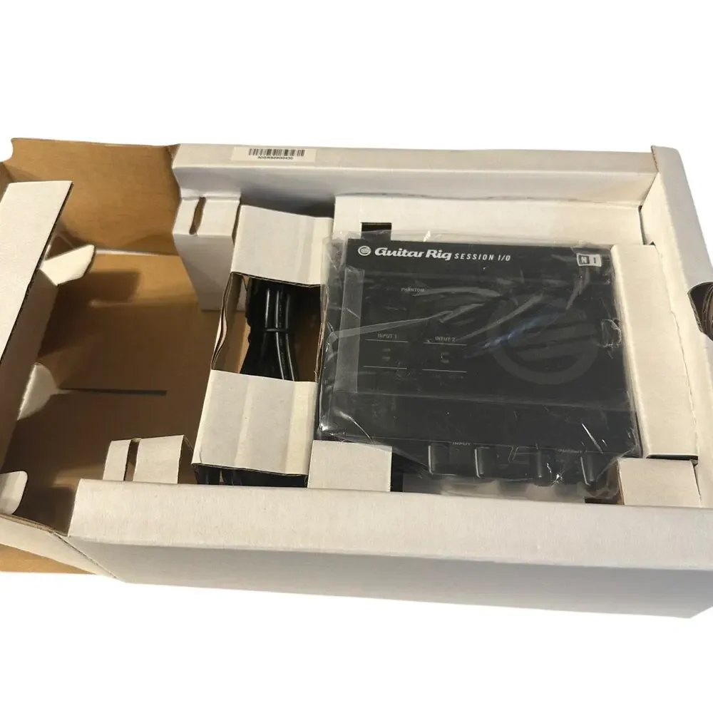 Native Instruments Guitar Rig Session I/O Audio Interface with Box & Manual - Picture 2 of 3
